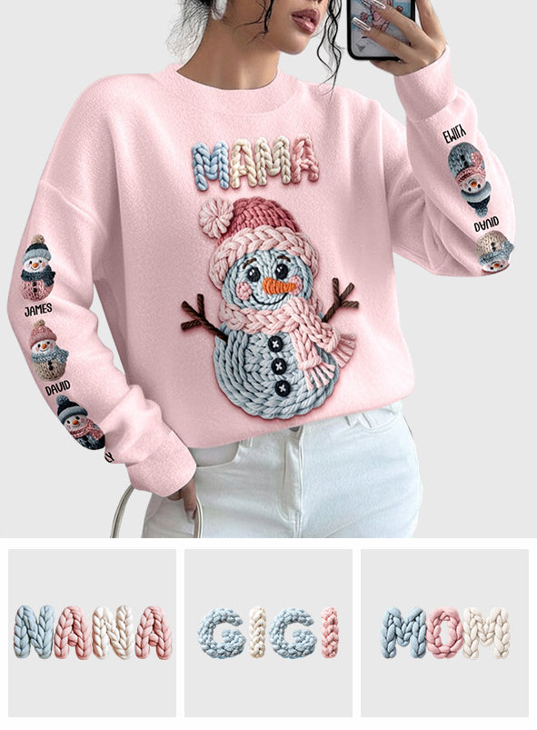 Beste Mama aller Zeiten - Personalisierter Mutter-Pullover