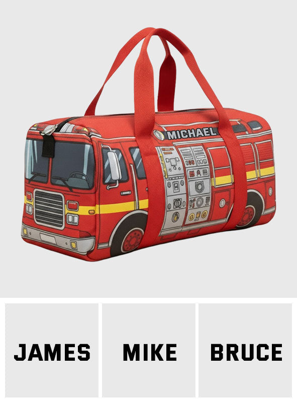 Firefighter Dept - Personalized Firefighter Duffle Bag