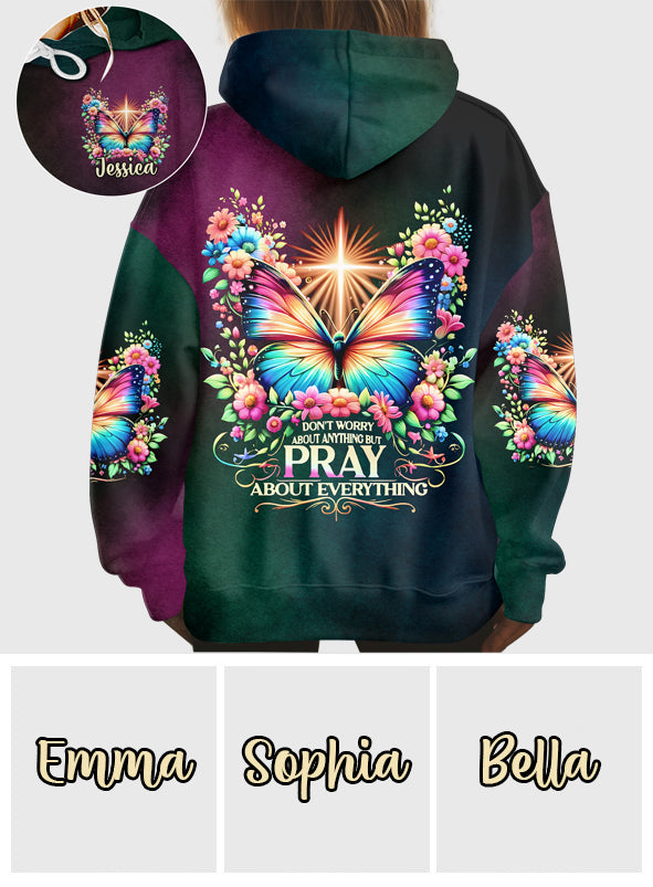 Bete über alles – Personalisiertes christliches Allover-Shirt