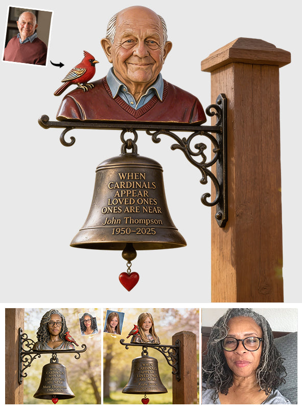 Loved Ones Are Near - Personalized Memorial Wooden Wall Mount Sign