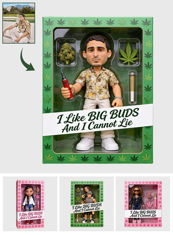 Big Buds Stoner - Personalized Weed Custom Shaped Acrylic Plaque