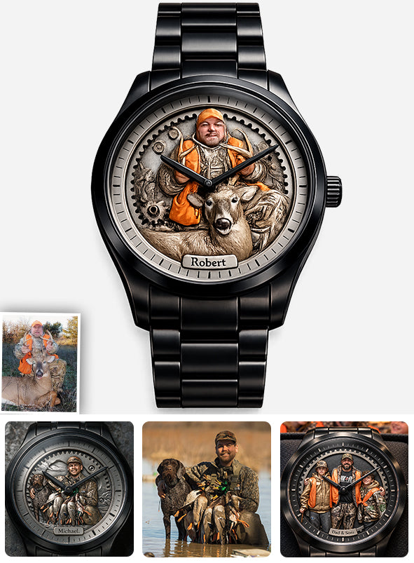 Any Photo - Personalized Hunting Hand Watch
