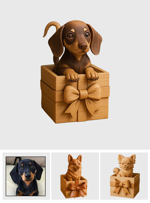 I Love My Dog - Personalized Dog Custom Shaped Acrylic Plaque