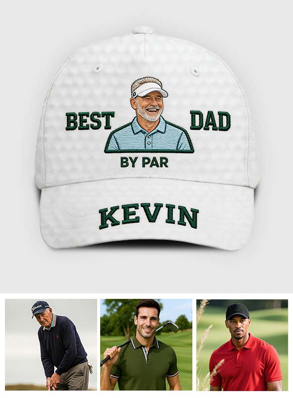 Personalisierte Golf Classic Cap für besten Papa/Opa/Onkel