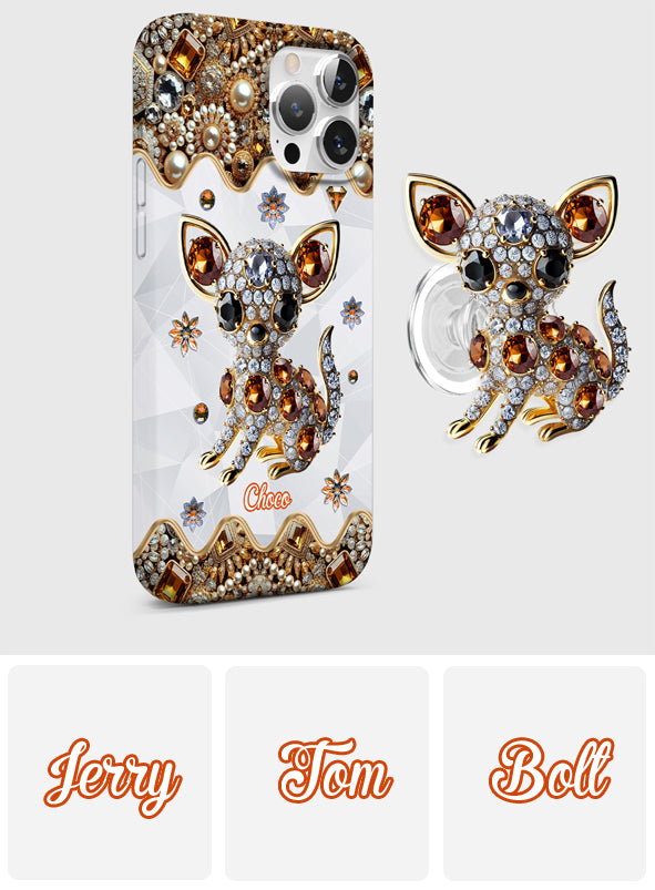 Liebe Chihuahuas – Personalisierte Handyhülle mit Hundemotiv