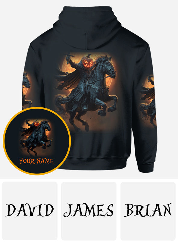 Hallo Dunkelheit – Personalisiertes Totenkopf-Shirt