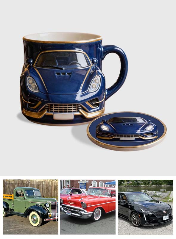Your Car - Personalized Car Lover Accent Mug & Coaster