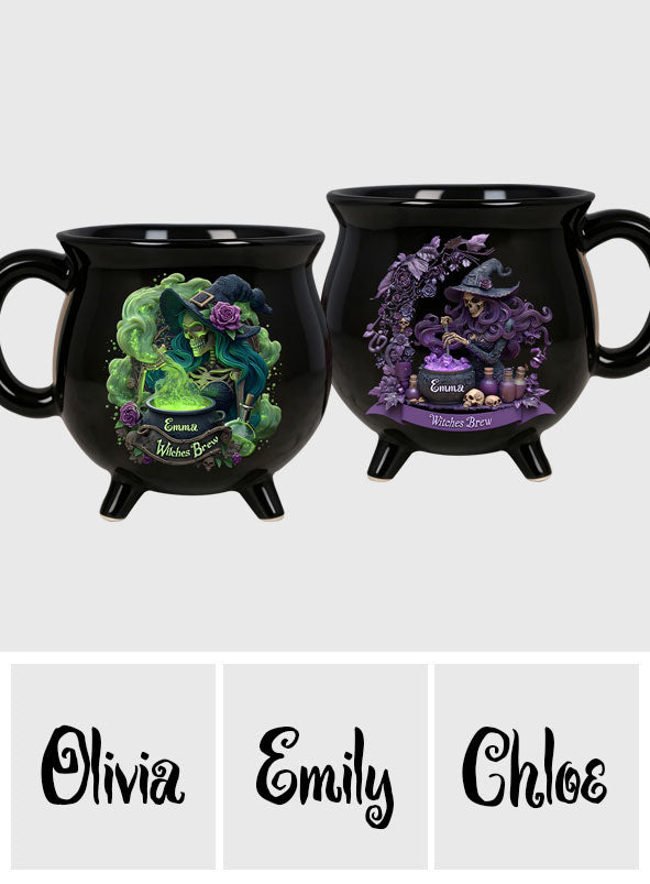 Hexenbräu - Personalisierter Hexenkessel-Becher