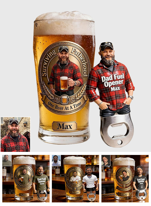 Papa Kraft - Personalisierter Flaschenöffner