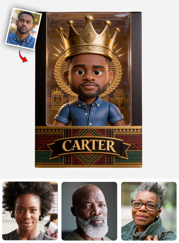 Custom Photo Black Human - Personalized African American Custom Shaped Acrylic Plaque