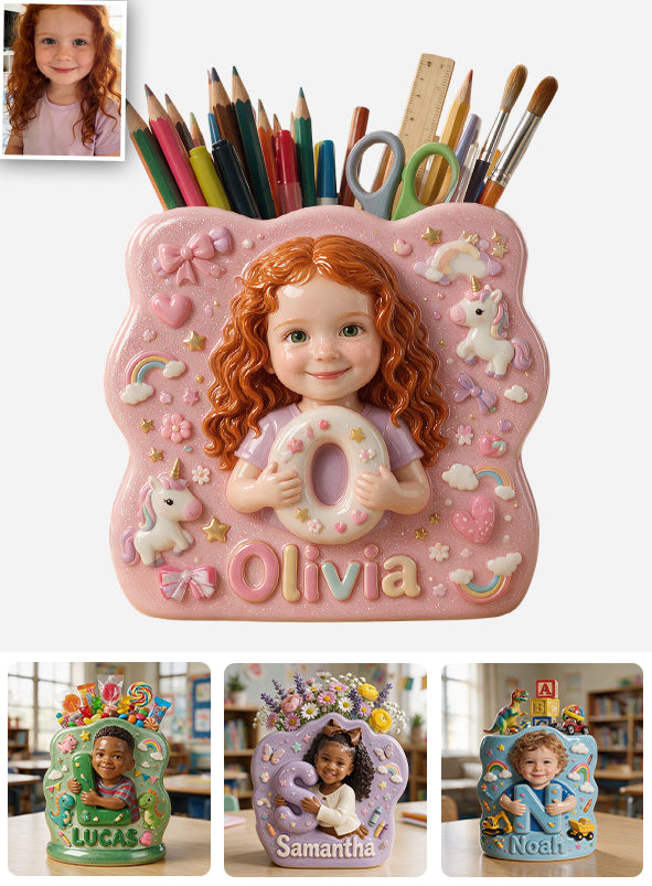 Any Photo, Any Theme - Personalized Kid Acrylic Pot