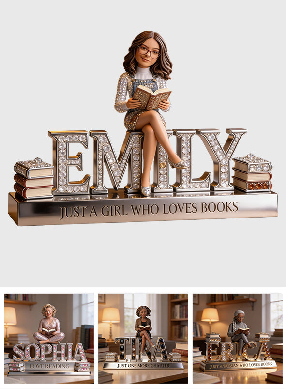 Custom Any Photo Love Books - Personalized Book Custom Shaped Acrylic Plaque