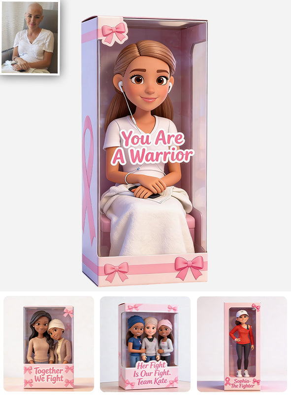 Brustkrebsvorsorge – Personalisierte Acrylplakette in individueller Form zur Brustkrebsvorsorge