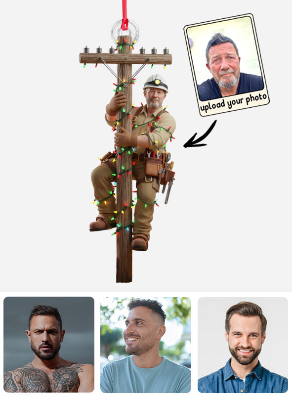 „Licht anlassen“ – Personalisierter Elektriker-Anhänger