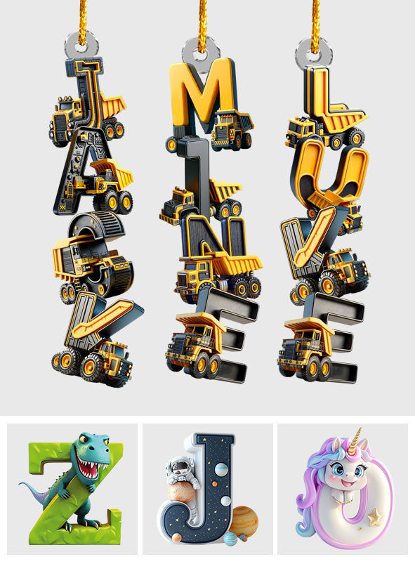 Das perfekte Weihnachtsgeschenk für Kinder – personalisierter transparenter Kinder-Weihnachtsbaumschmuck