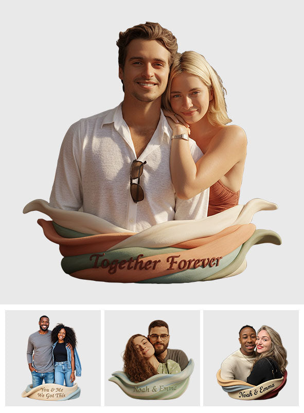 Custom From Any Photo - Personalized Couple Custom Shaped Acrylic Plaque