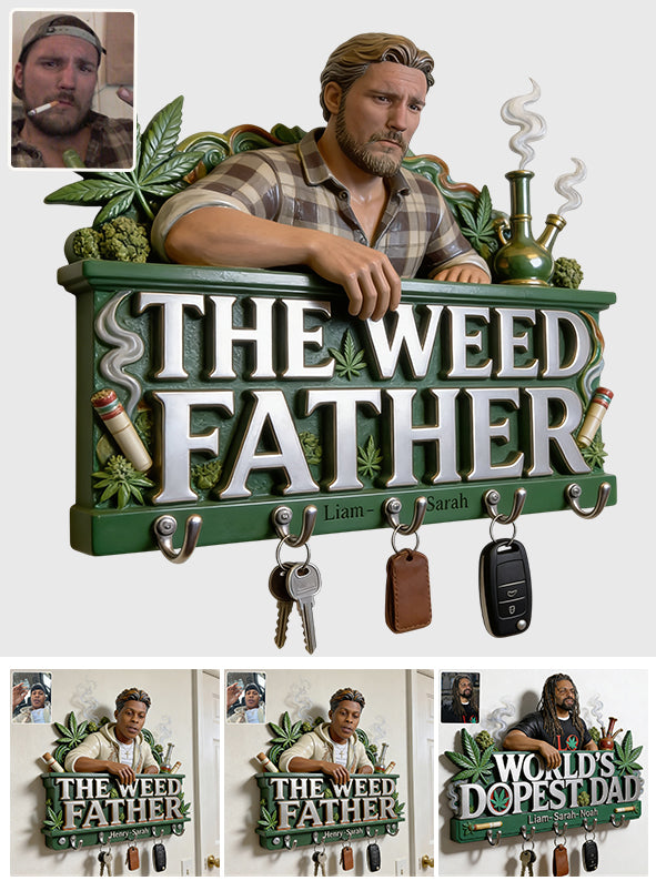 Personalisierter Foto - Individueller Weed Hängeregal