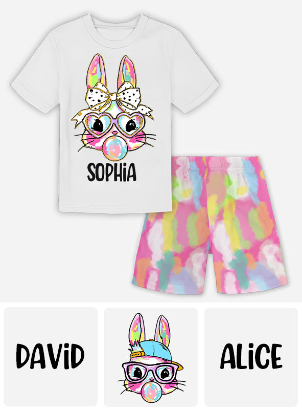 Osterkind – Personalisiertes Oster-T-Shirt & Shorts für Kinder