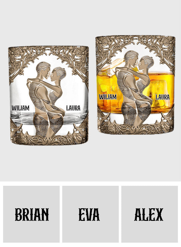 Du & Ich – Personalisiertes Whiskyglas für Paare