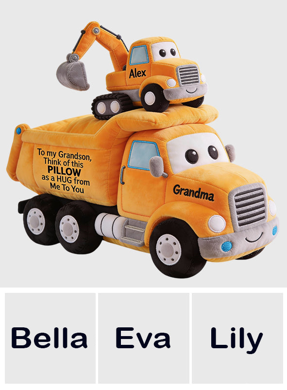 Gifts For Kids - Personalized Kid Faux Fur Shaped Pillow