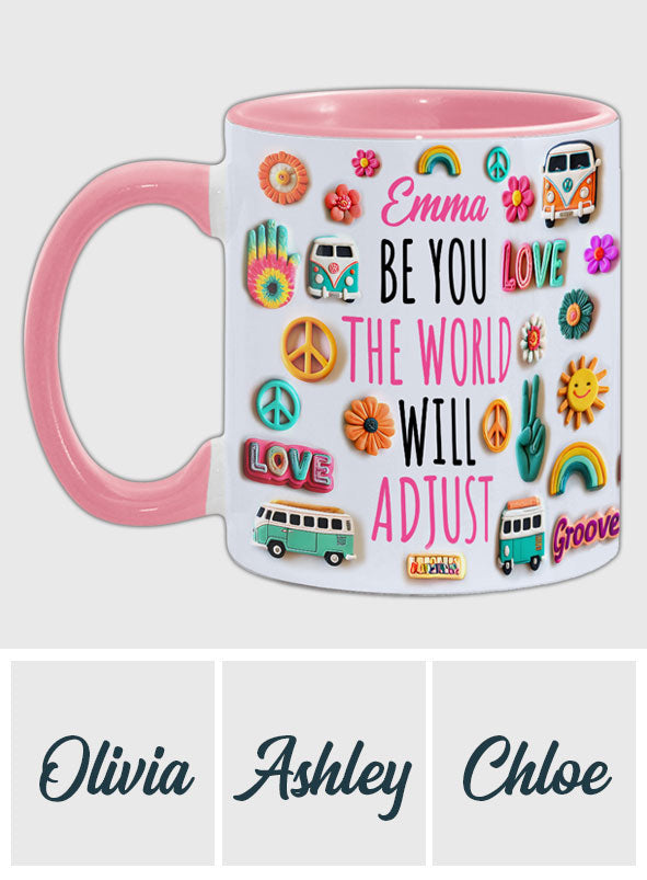 Be You - Personalized Hippie Accent Mug