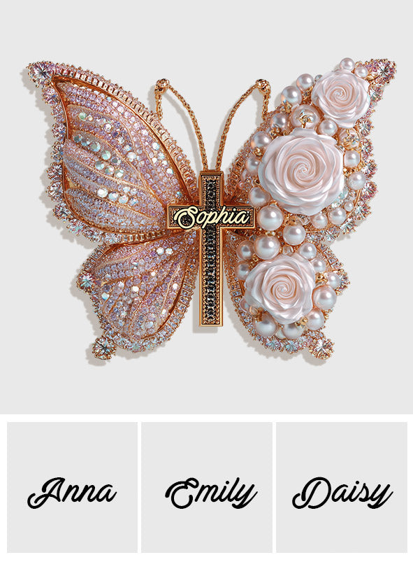 Glaube – Personalisierte christliche Anstecknadel