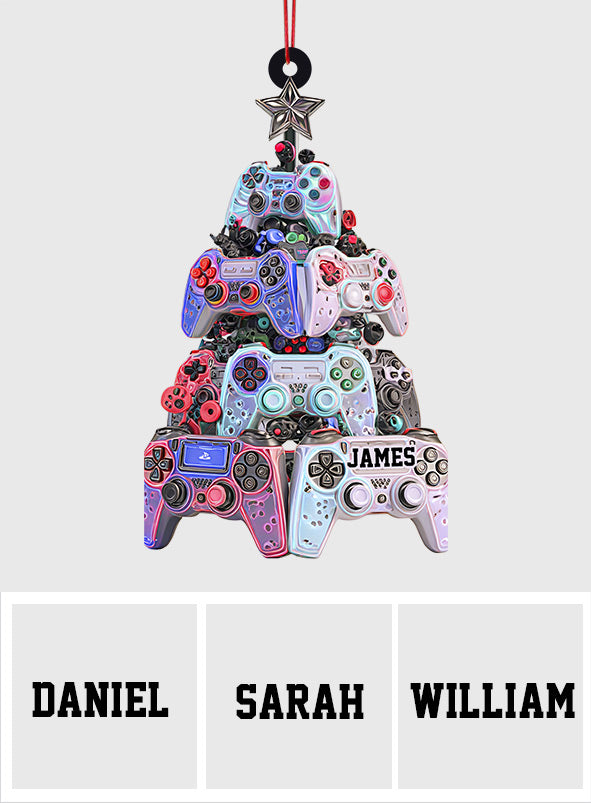 Awesome Video Game Player - Personalized Video Game Ornament