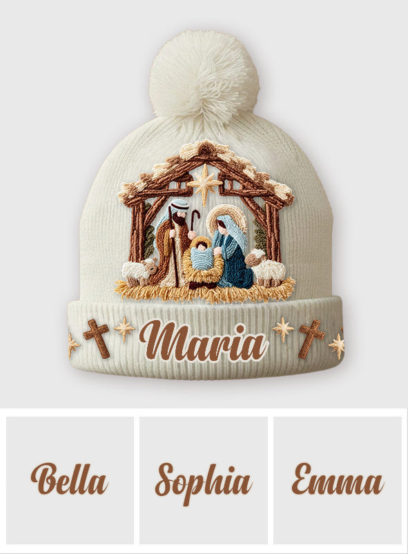 Believe - Personalized Christian Beanie Hat