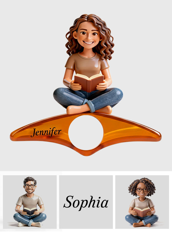 Liebe Bücher – Personalisierter Buchseitenhalter