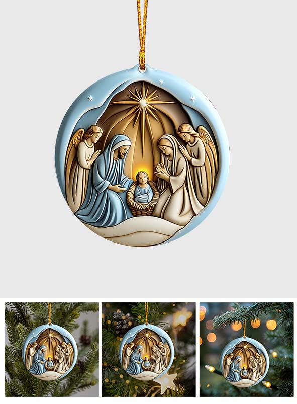 Nativity - Christian Ornament
