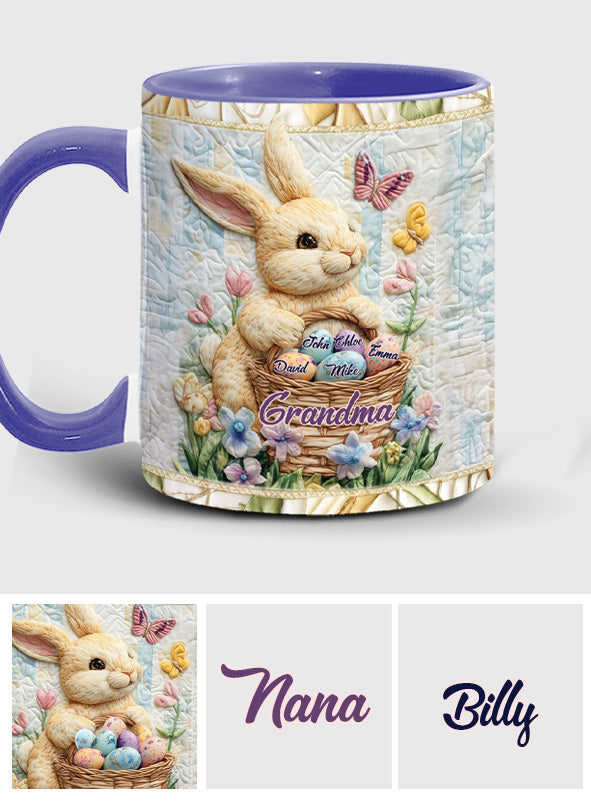 Frohe Ostern – Personalisierte Tasse mit Oma-Akzent