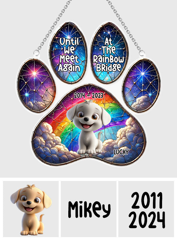 Angel In Heaven - Personalized Dog Window Hanging Suncatcher Ornament