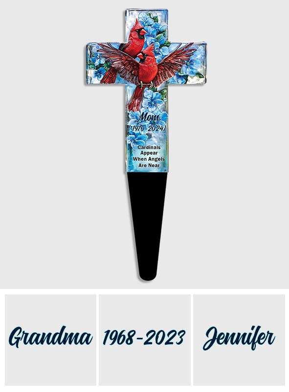 Kardinäle erscheinen, wenn Engel in der Nähe sind
- Personalisierte Gedenktafel aus Acryl zum Aufstellen