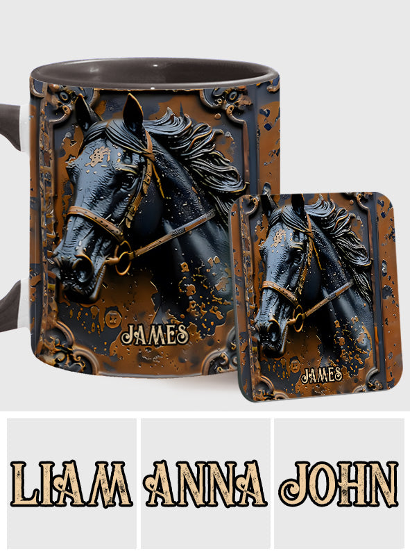 Beautiful Horse - Personalized Horse Accent Mug