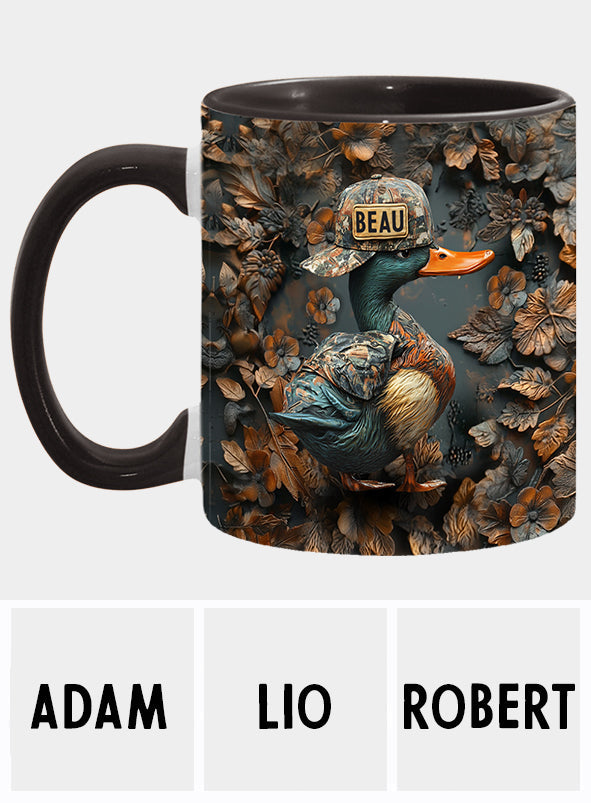 Duck Hunting - Personalized Hunting Accent Mug