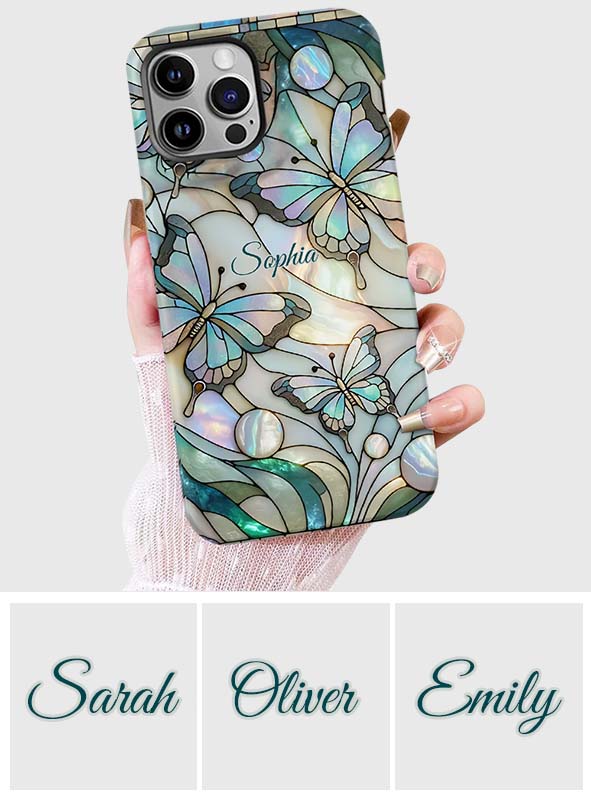 Love Butterflies - Personalized Butterfly Full Print Phone Case