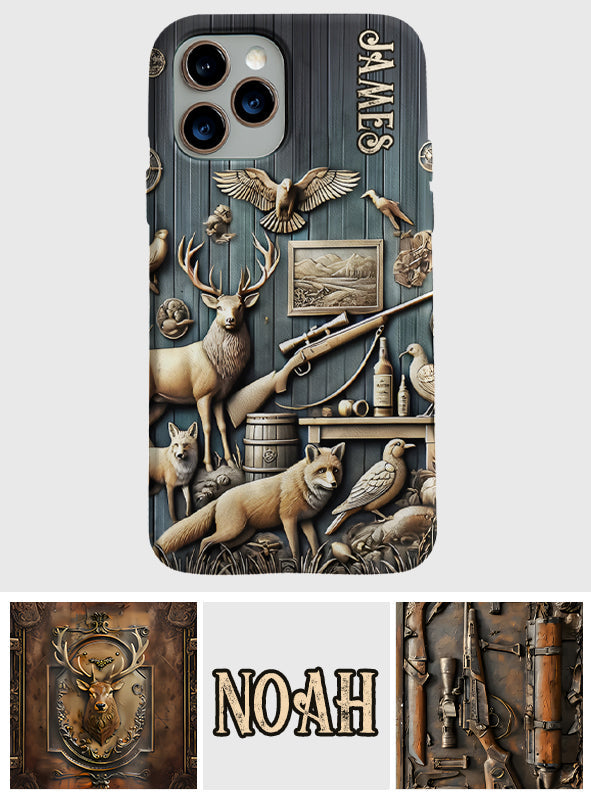 Vintage Tools - Personalized Hunting Full Print Phone Case