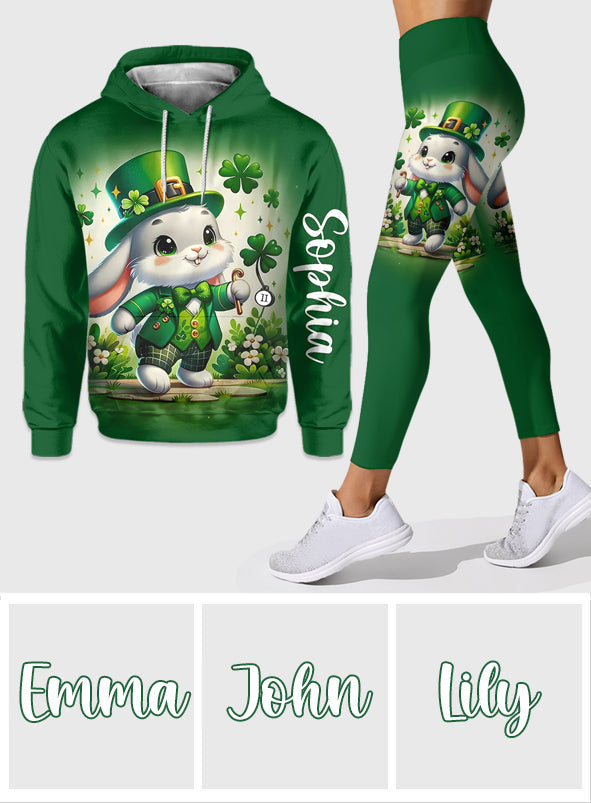 Fröhlichen St. Patrick's Day – Personalisierter St. Patrick's Day Hoodie und Leggings