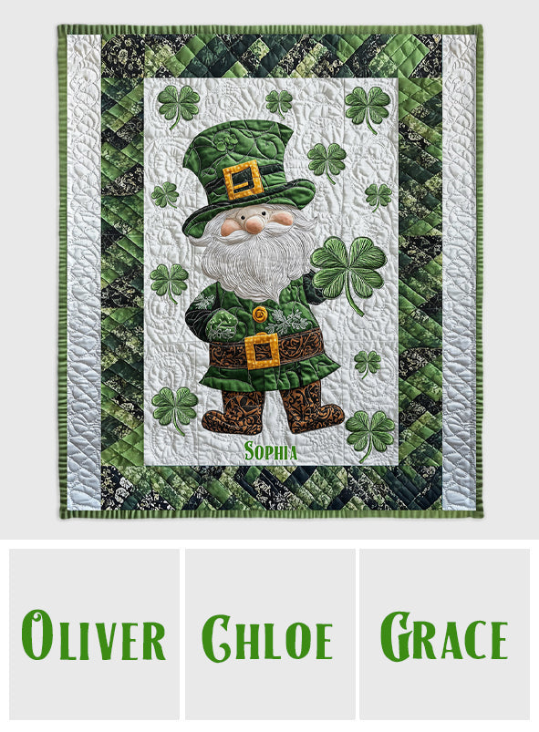 Fröhlichen St. Patrick's Day – Personalisierte St. Patrick's Day-Decke