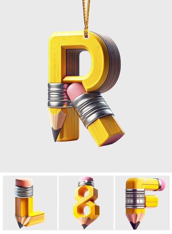 Frohe Weihnachten – Personalisierter Lehrerschmuck