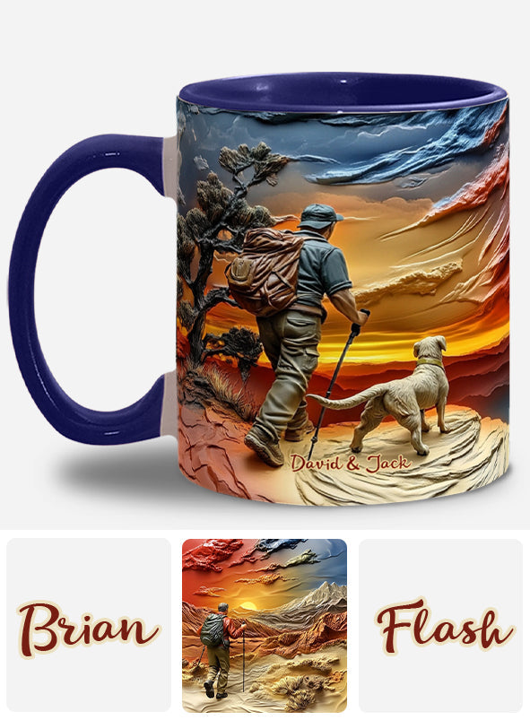 Nicht alle, die wandern, sind verloren – Personalisierter Wanderbecher