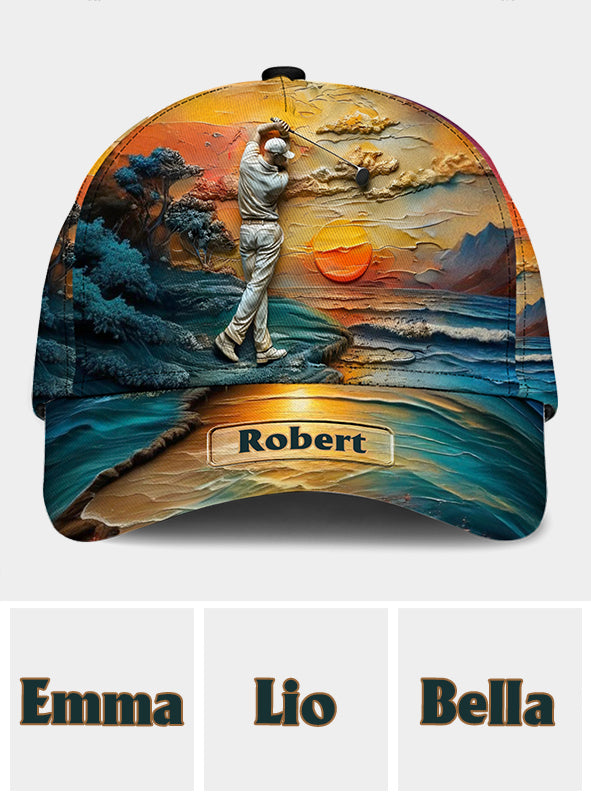 Golf ist mein Leben – Personalisierte Golf Classic Cap