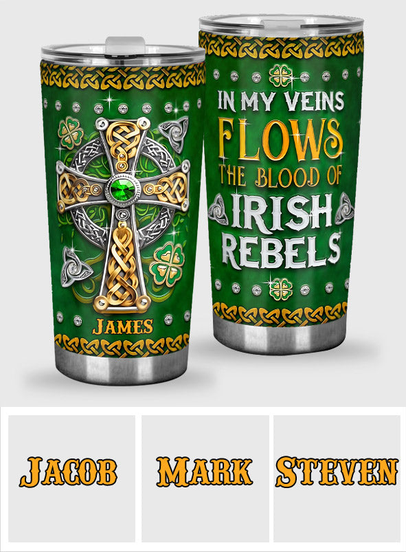 In My Veins – Personalisierter St. Patrick's Day-Becher