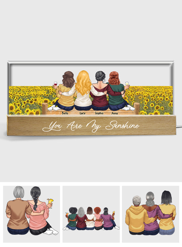 You Are My Sunshine - Personalized Bestie Custom LED Night Light