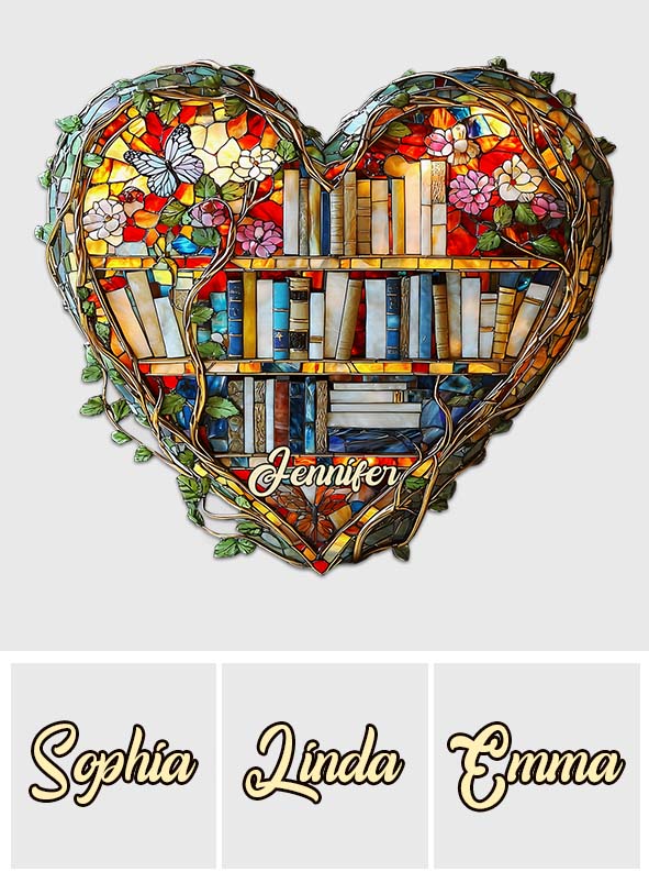 Einfach ein Mädchen, das Bücher liebt – personalisierter, buchförmiger Auto-Sonnenblendenclip