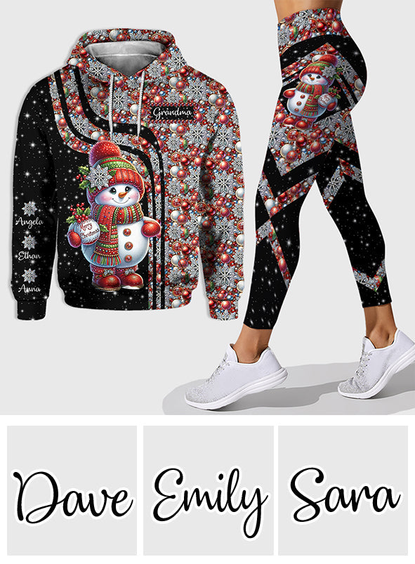 Ich liebe es, Oma genannt zu werden – personalisierter Oma-Hoodie und Leggings