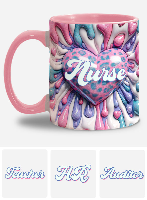 Ich liebe meinen Job – Personalisierte Tasse mit Kollegenakzent