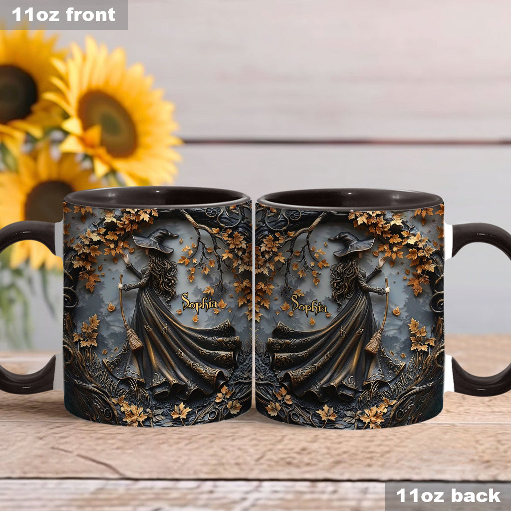 Beautiful Witch - Personalized Witch Accent Mug