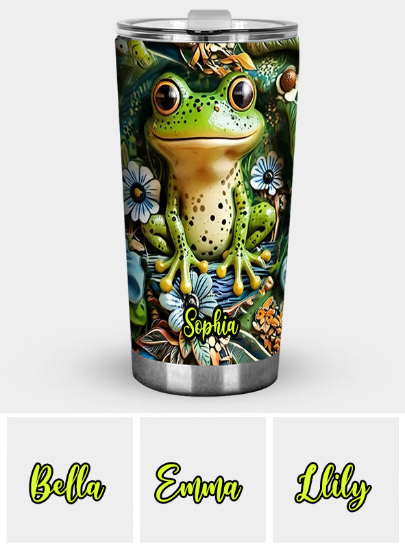 Love Frogs - Personalized Frog Tumbler