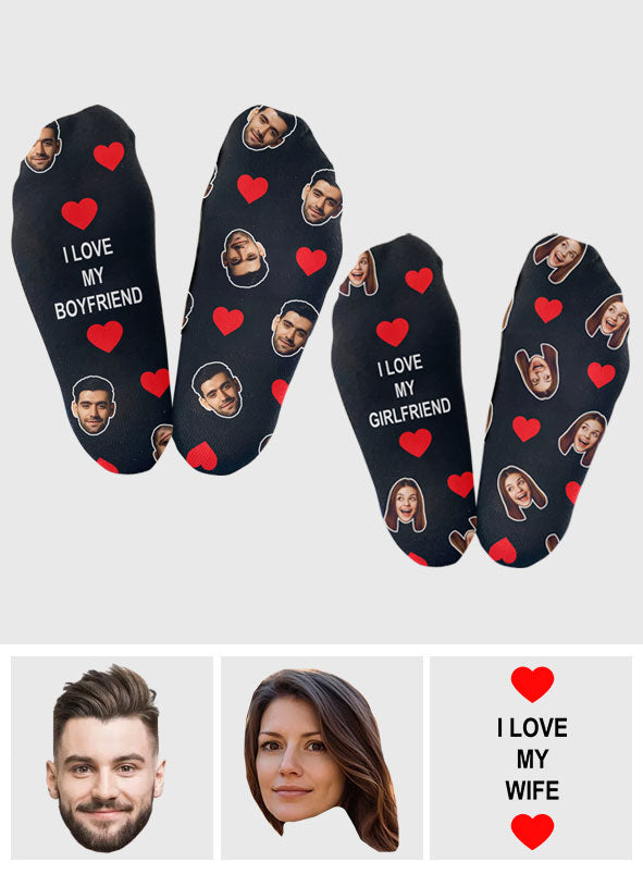 Tolles Paar – personalisierte Partnersocken